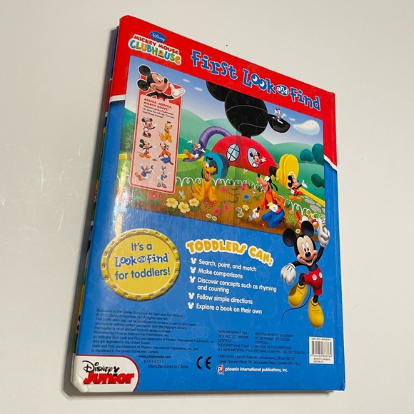 Mickey Mouse Clubhouse - First Look and Find Hardcover - Picture 2 of 5